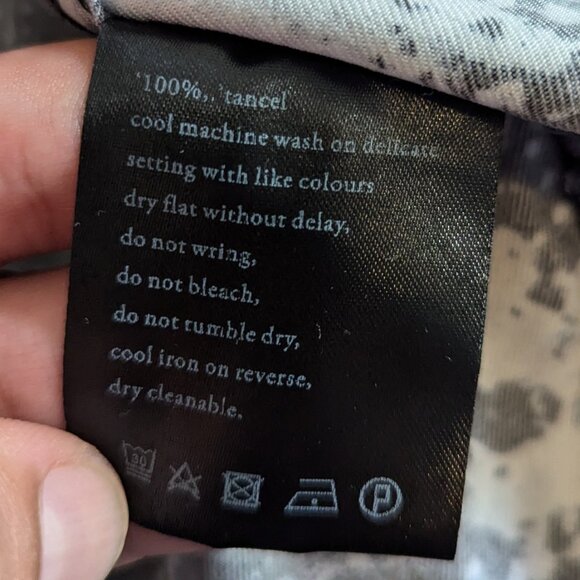 KSUBI - Tencel splatter shirt - Sz L - Picture 7 of 7